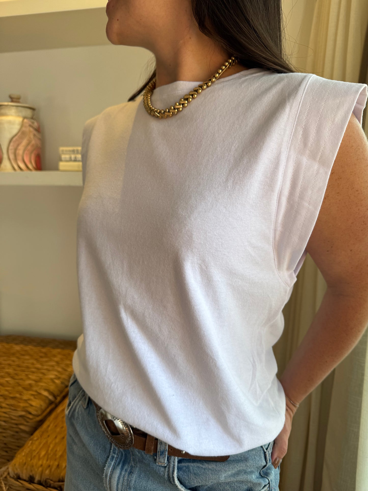 Blusa básica muscle tee