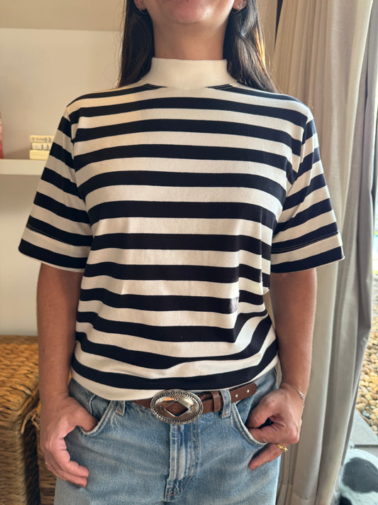 Camiseta comfy listrada