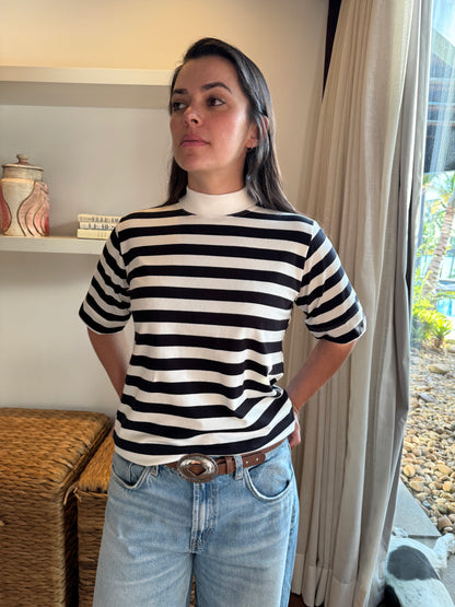 Camiseta comfy listrada