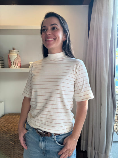 Camiseta comfy listrada